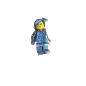 Wyldstyle Folded Hood Wild Style 70803 70810 70808 Movie LEGO® Minifigure figure